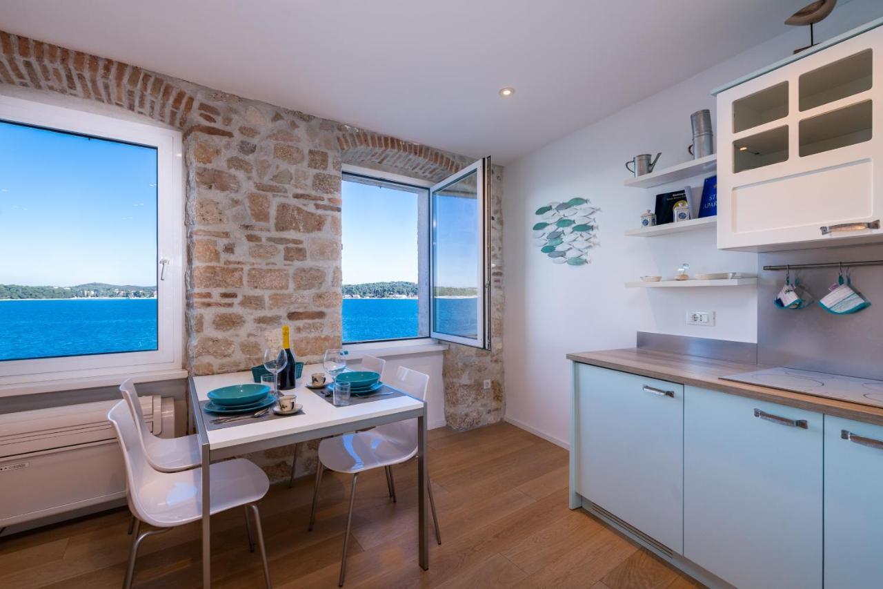 Апартаменты Blue Sea View Ровинь Экстерьер фото